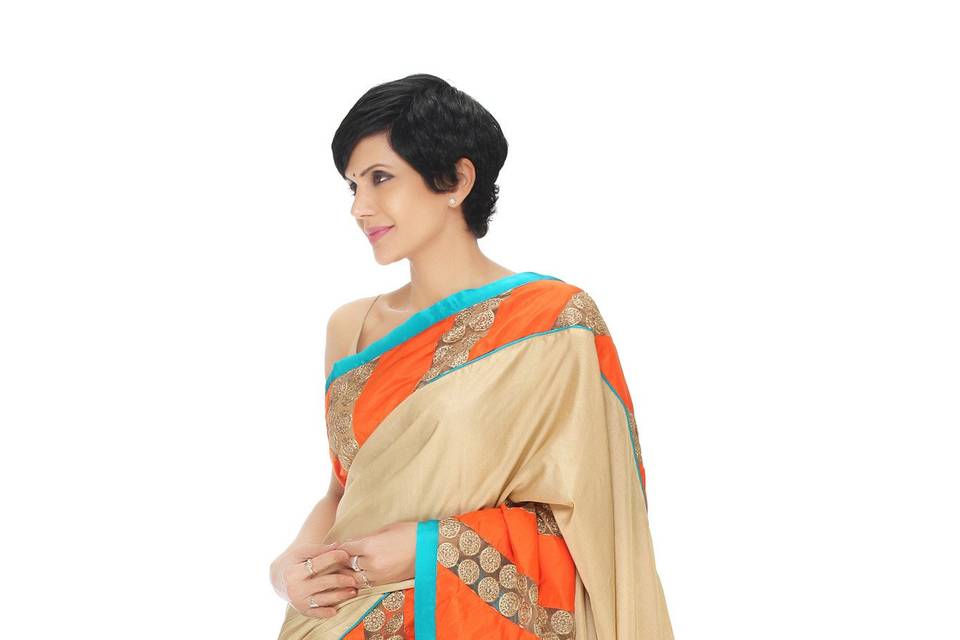 Saree by Mandira Bedi Label