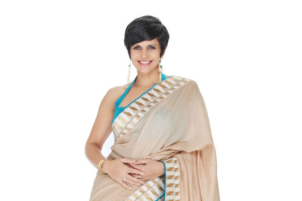 Saree by Mandira Bedi Label