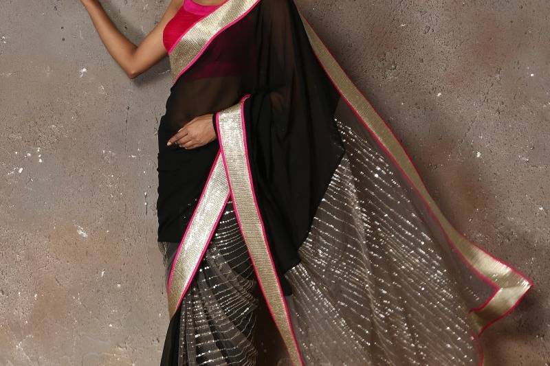 Saree by Mandira Bedi Label