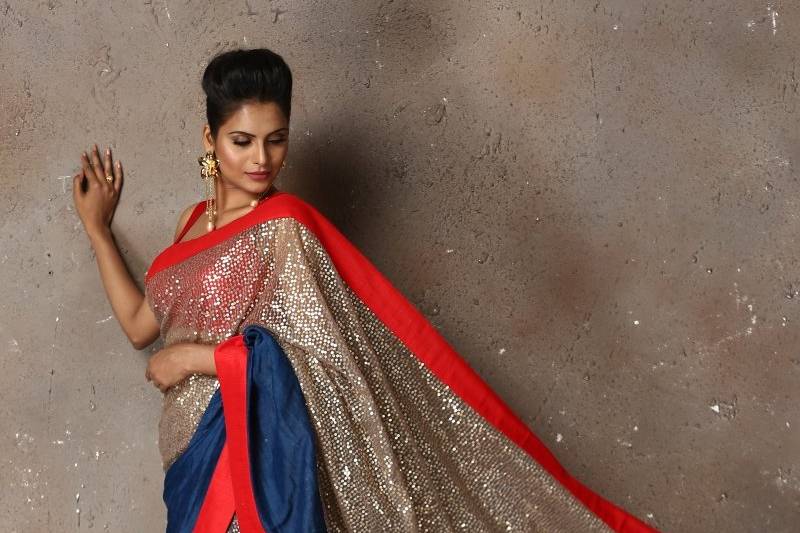 Saree by Mandira Bedi Label