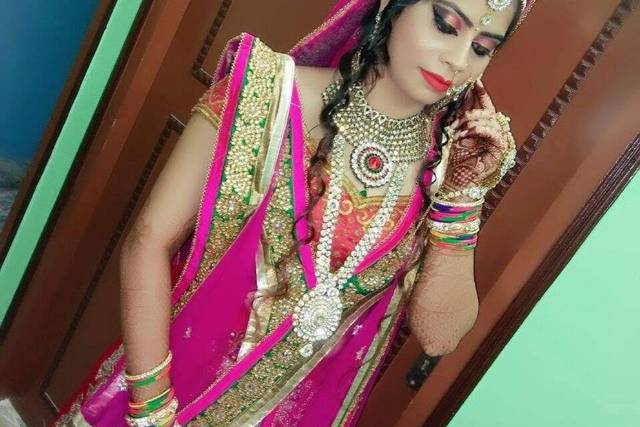 Bridal makeup