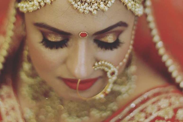 Bridal makeup