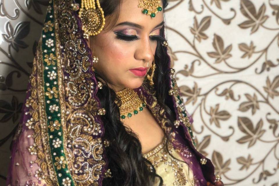 Bridal makeup