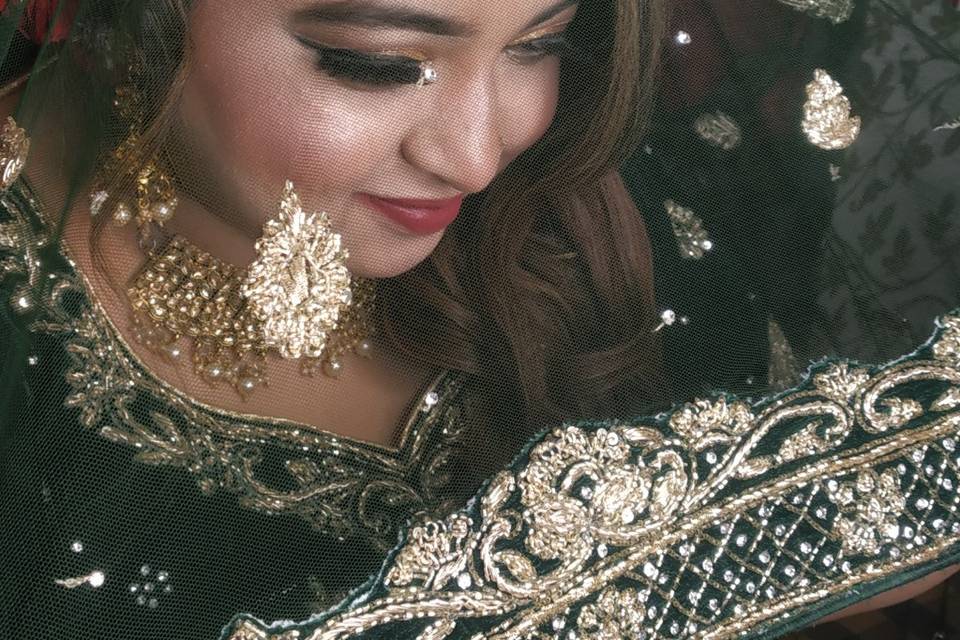 Bridal makeup