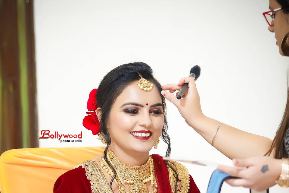 Bridal makeup