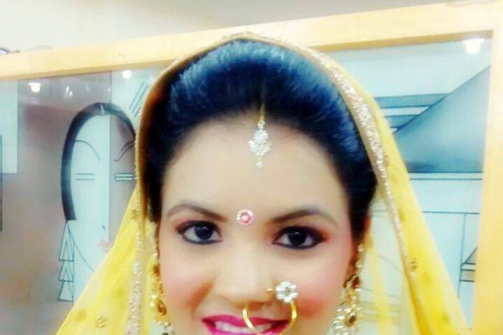 Bridal makeup