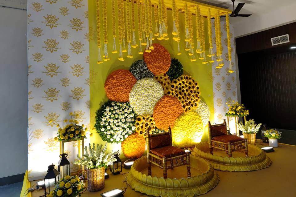 Haldi decor