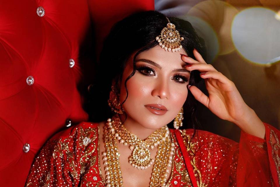 Bridal makeup