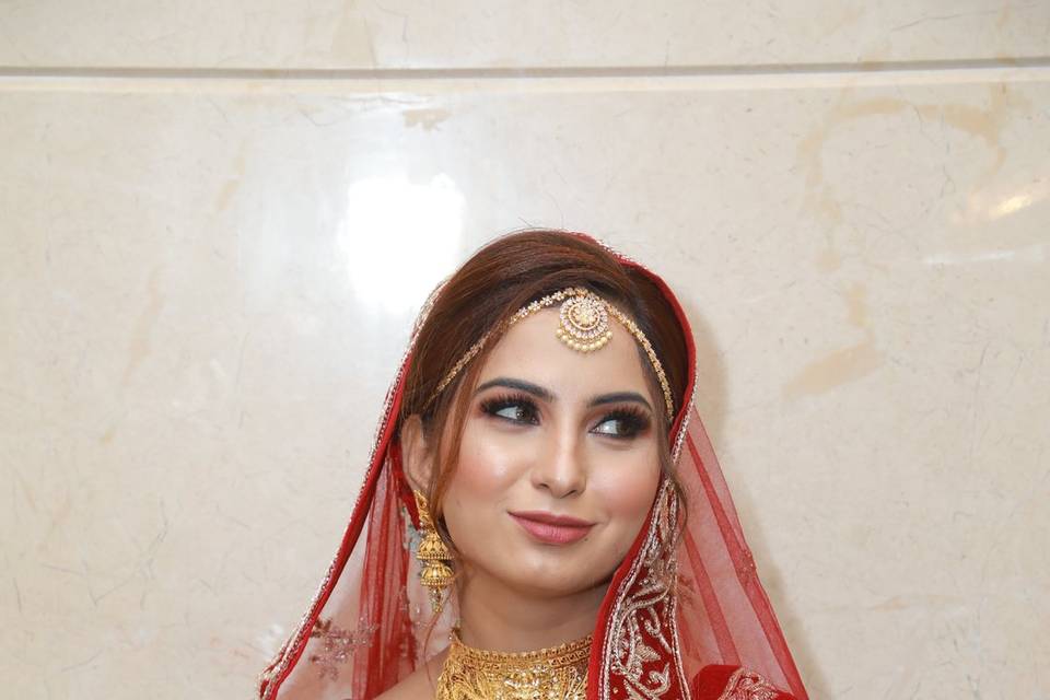 Bridal makeup