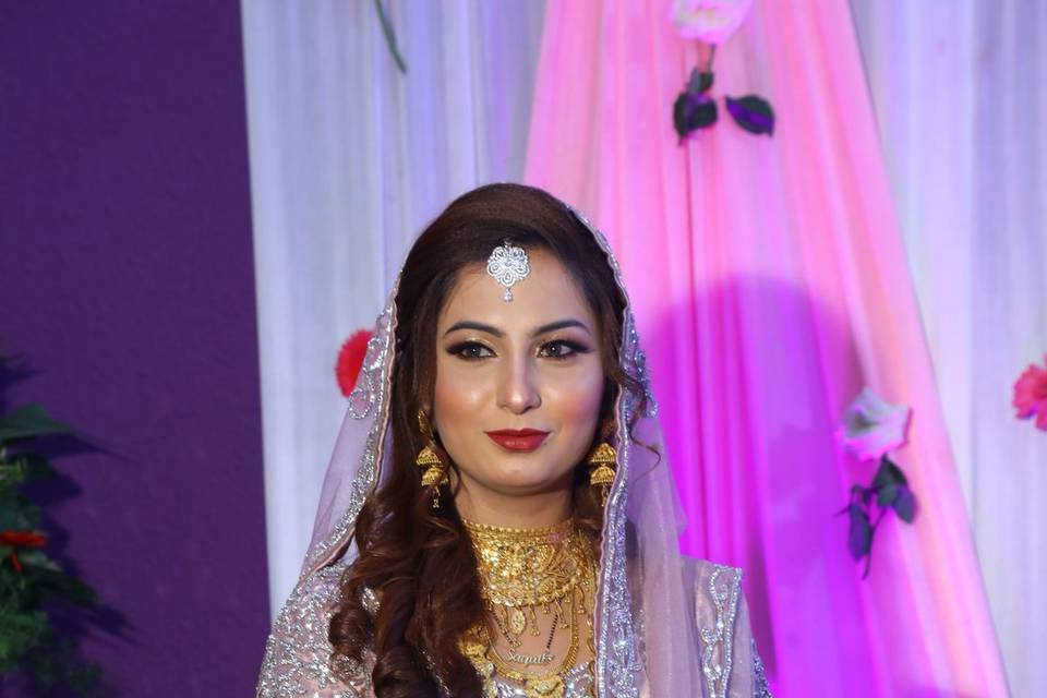 Bridal makeup