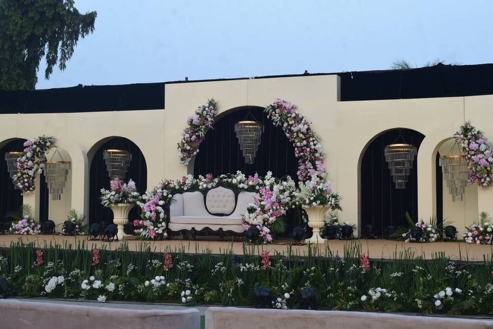 Reception Stage Decor