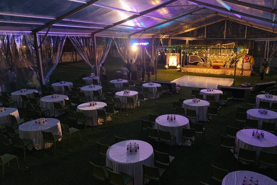 Lawn area