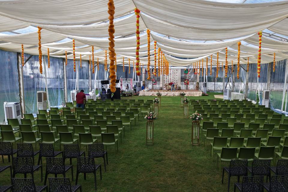 Lawn area