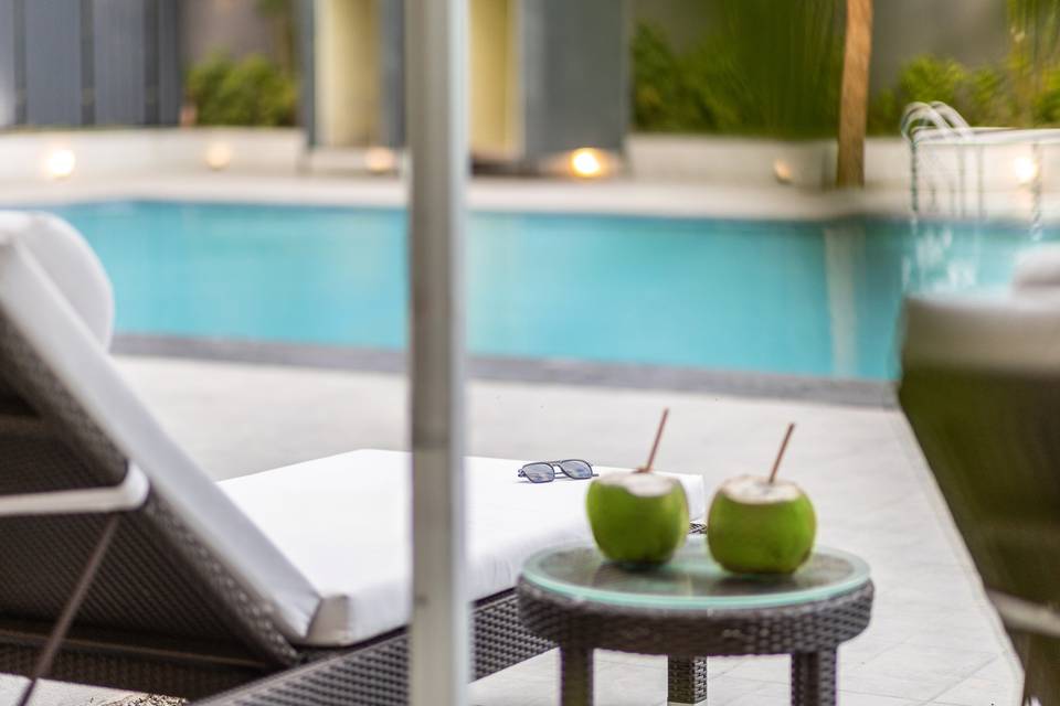 Poolside
