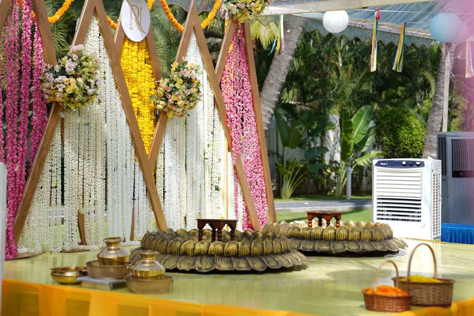 Haldi decor