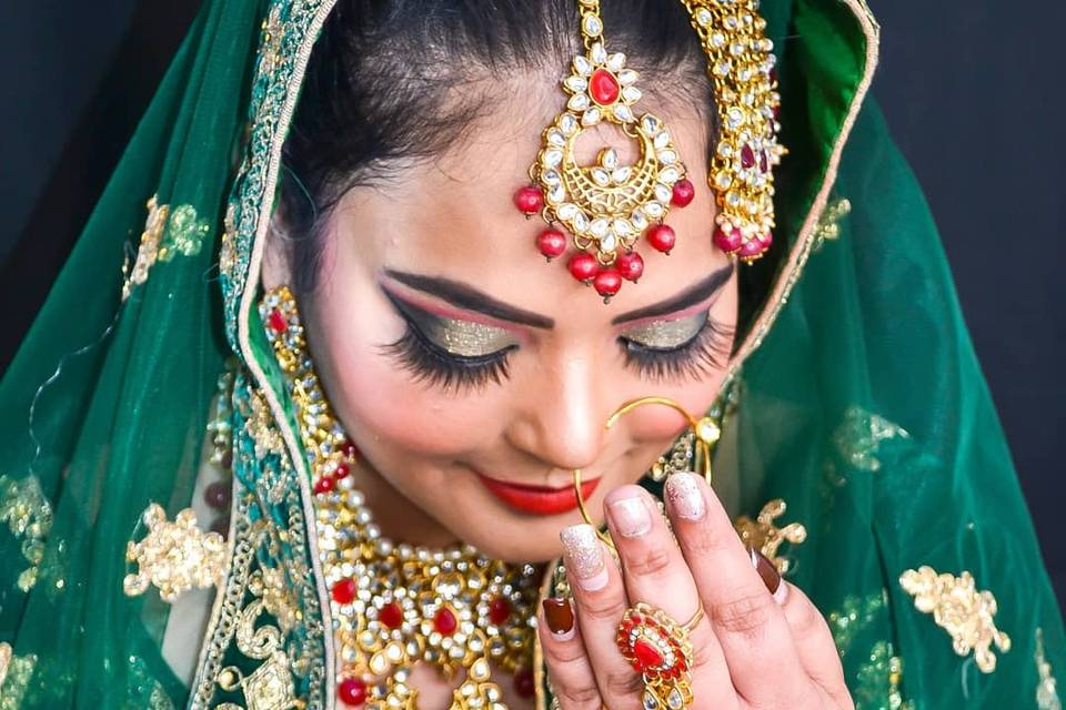 Bridal makeup