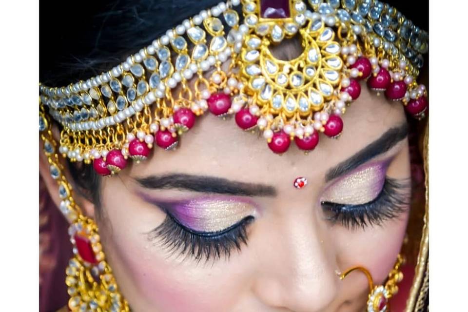 Bridal makeup