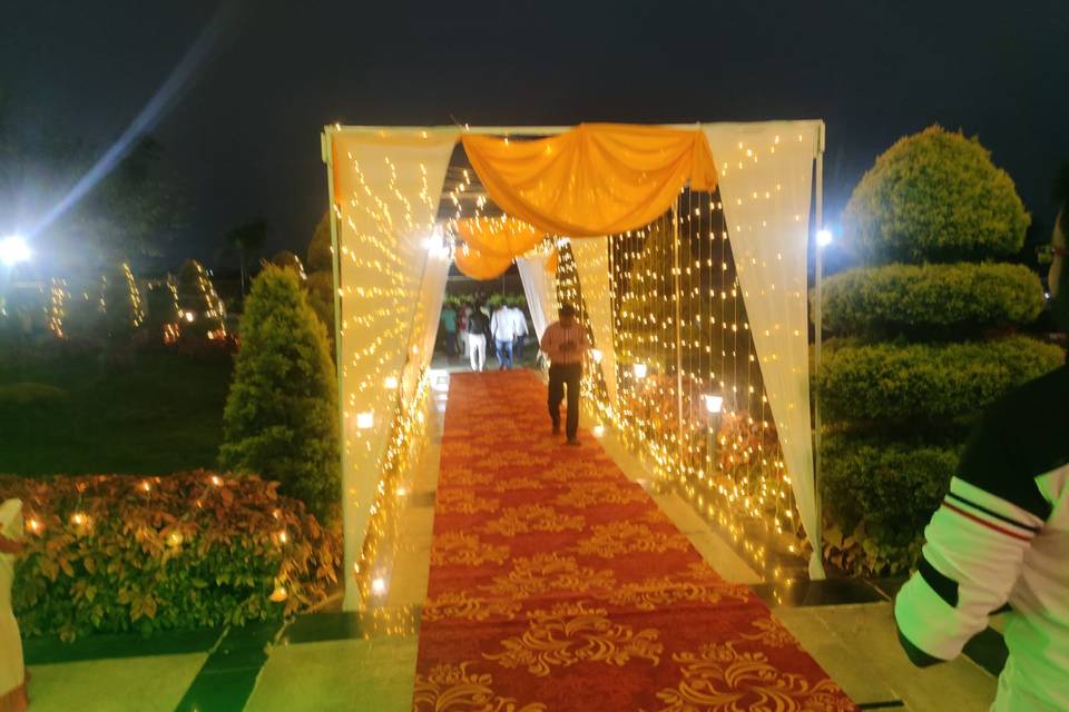 Entrance decor