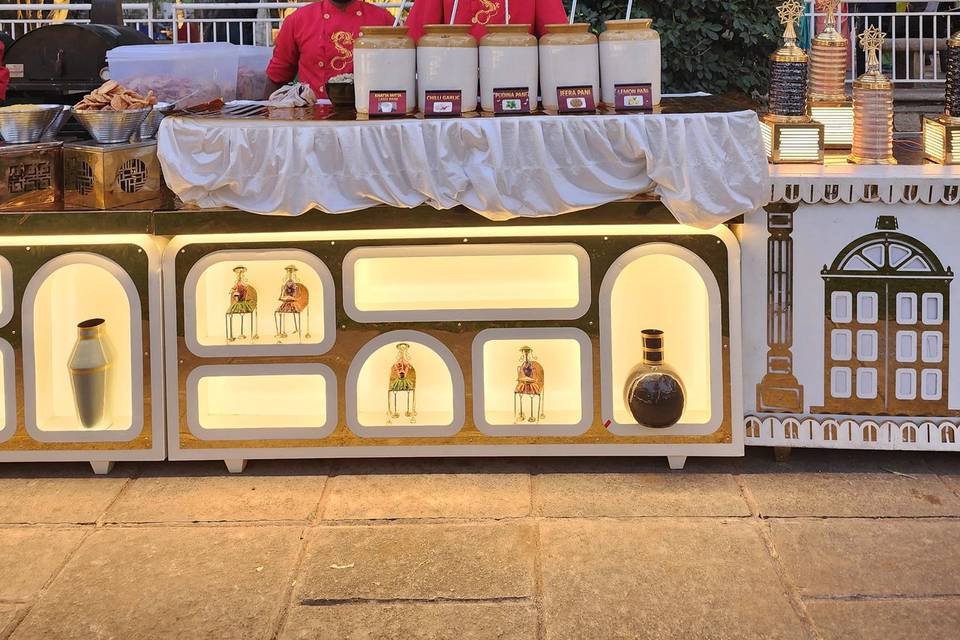 Catering setup