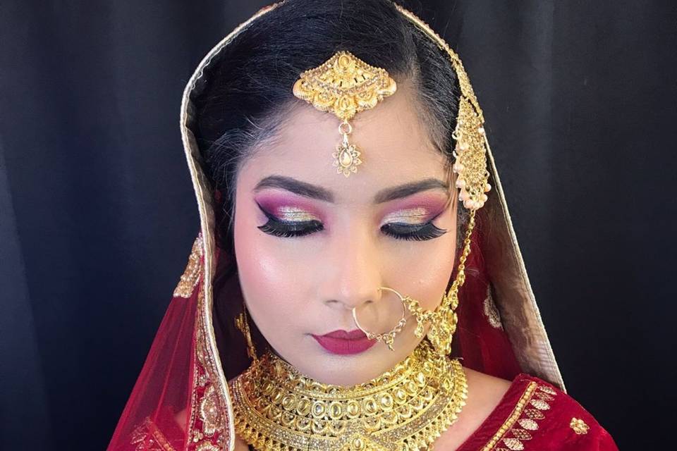 Bridal makeup