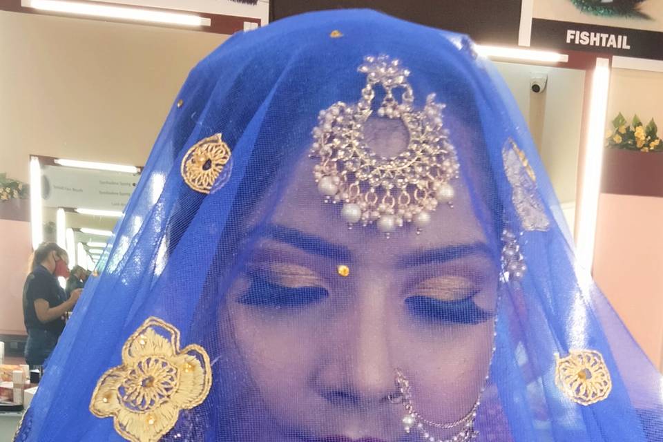 Bridal makeup