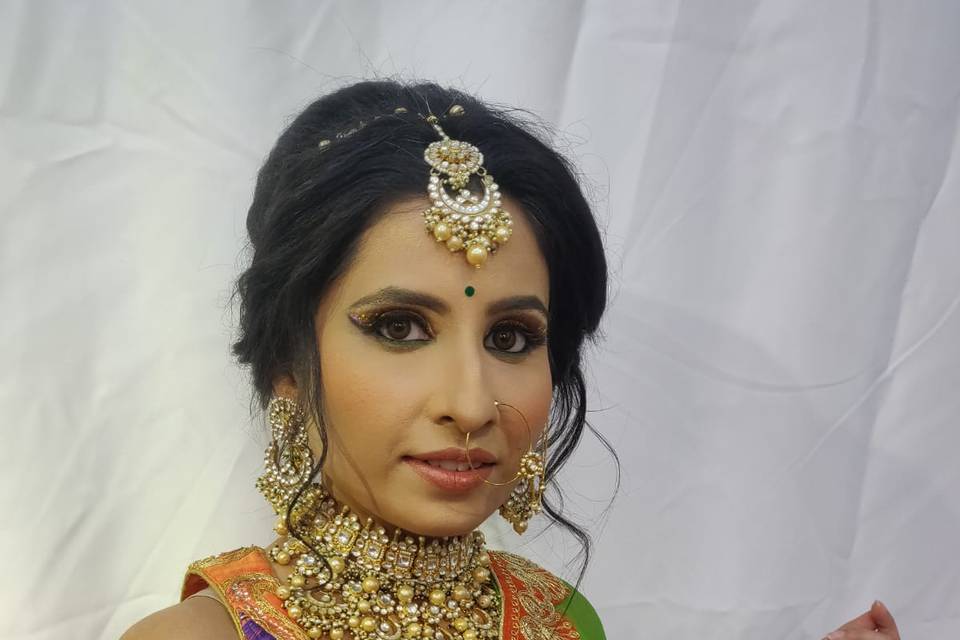 Bridal makeup