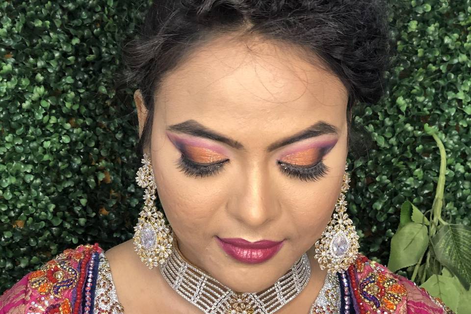 Bridal makeup