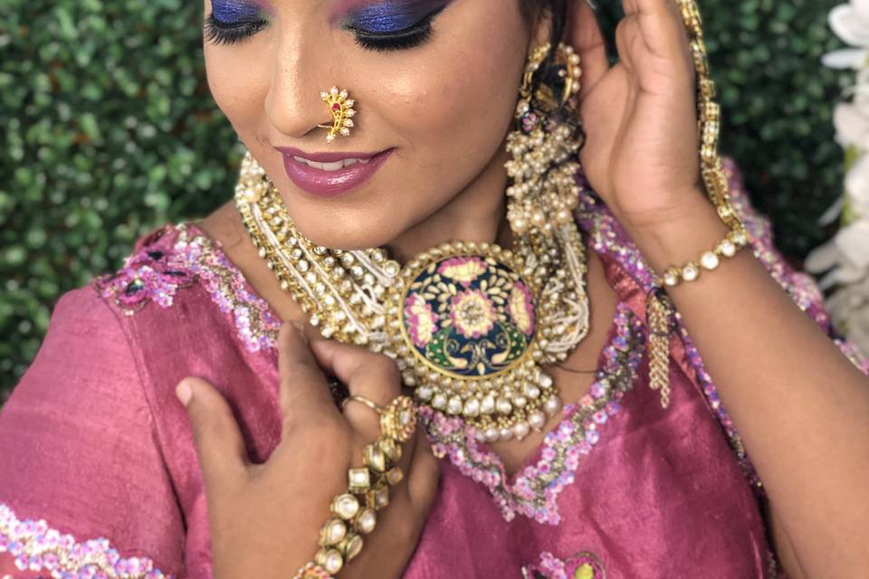 Bridal makeup