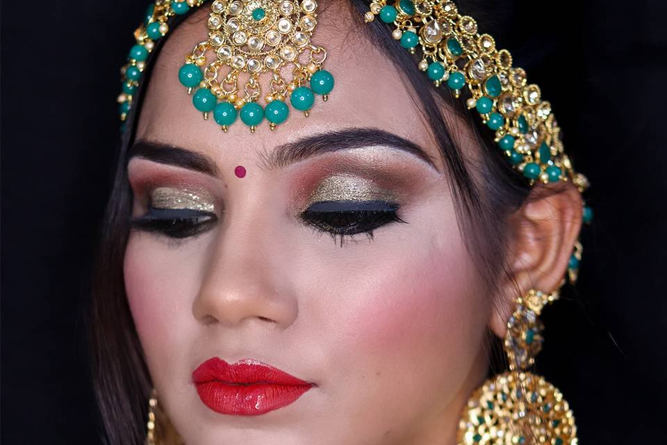 Bridal makeup