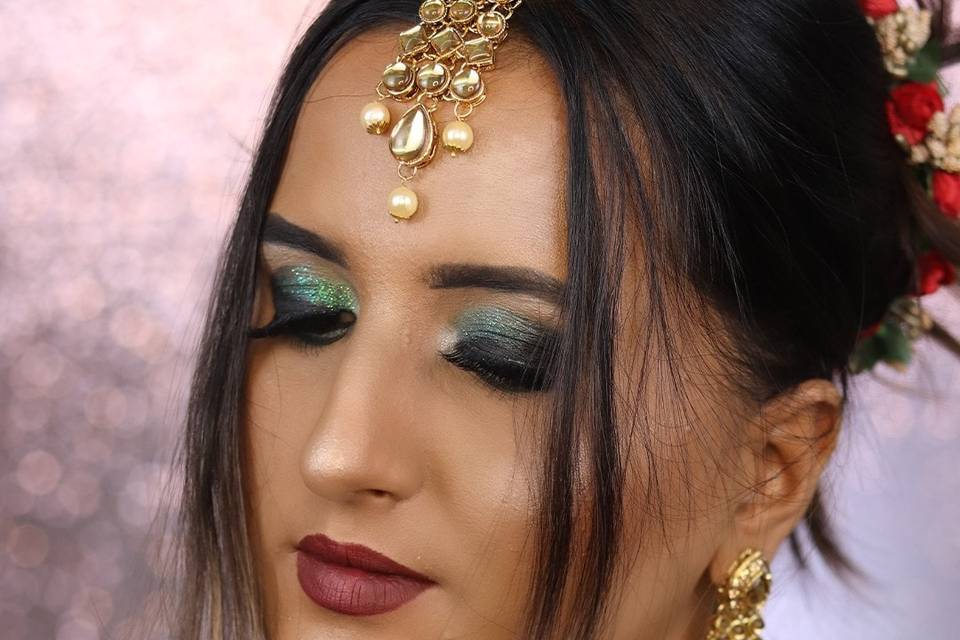 Bridal makeup