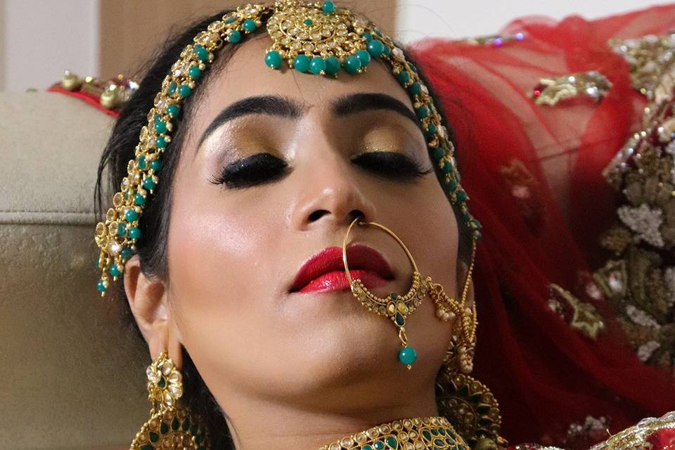 Bridal makeup