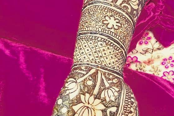 Designer mehndi