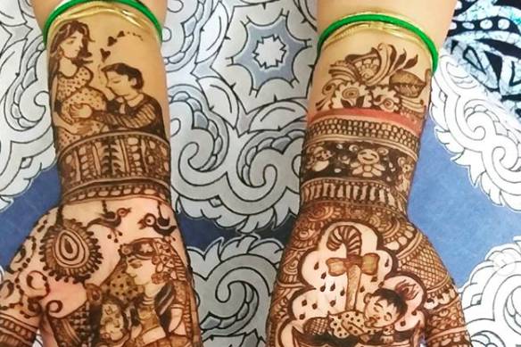 Designer mehndi