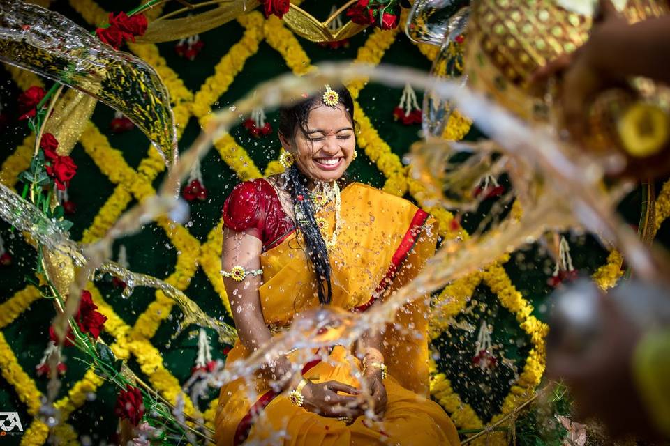 Bride Mangalasnanam