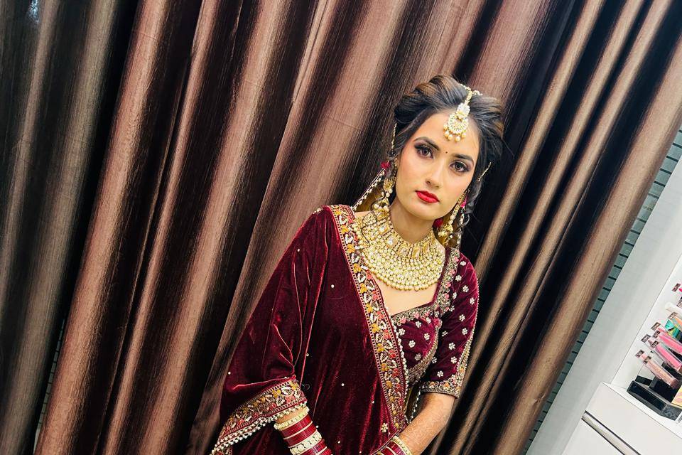 Bridal makeup