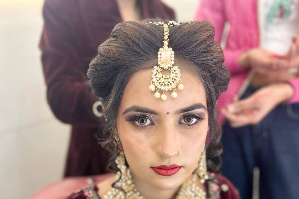 Bridal makeup
