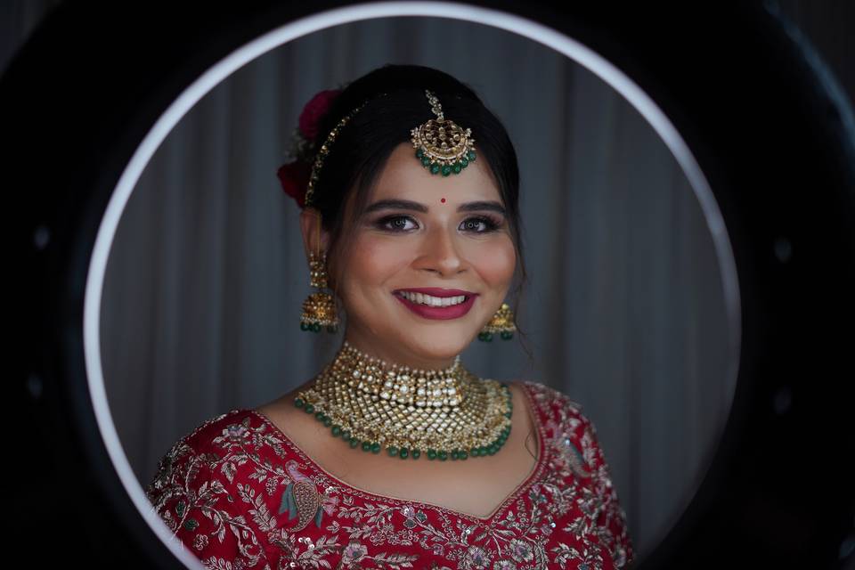 Bridal makeup