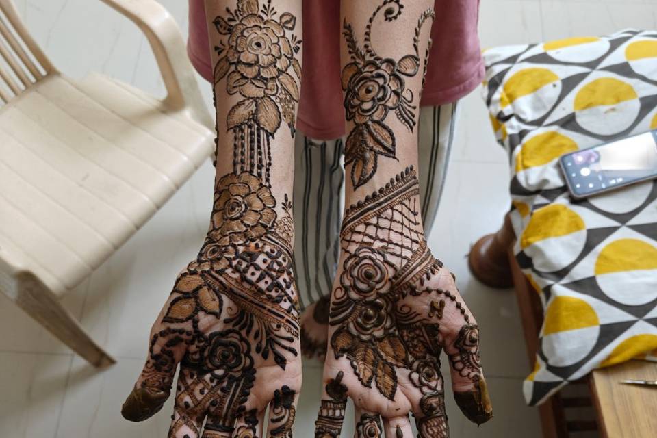 Engjment mehndi