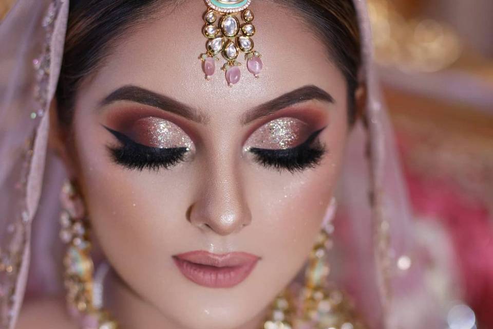 Bride makup