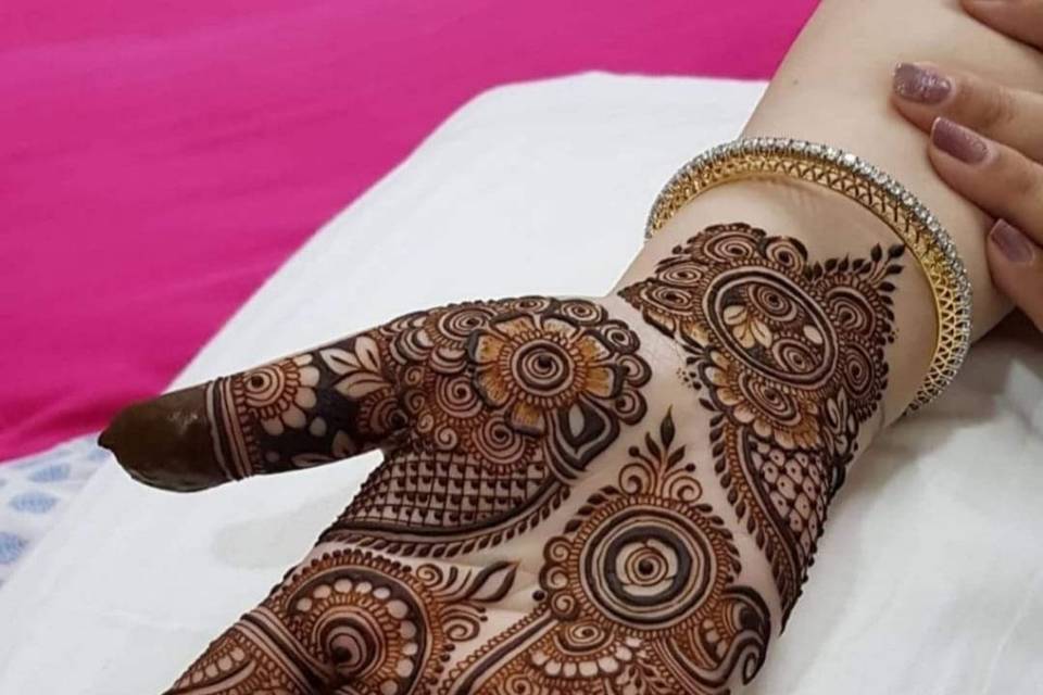 Nirmal Mehandi art