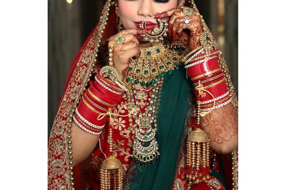 Bridal makeup