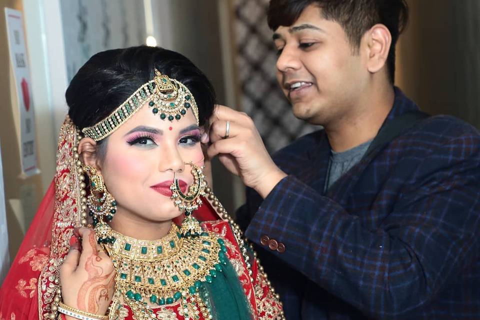 Bridal makeup