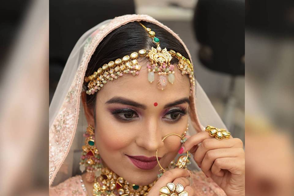 Bridal makeup