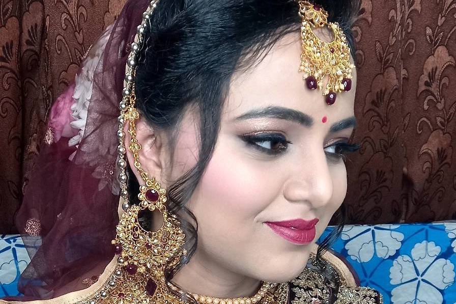 Bridal makeup