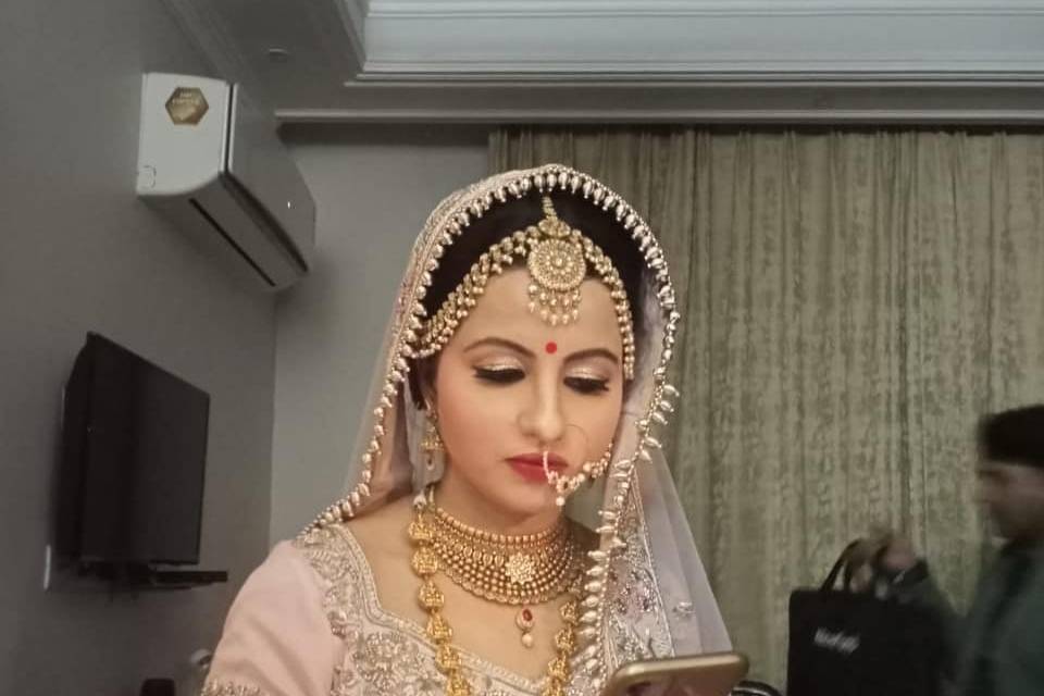 Bridal makeup