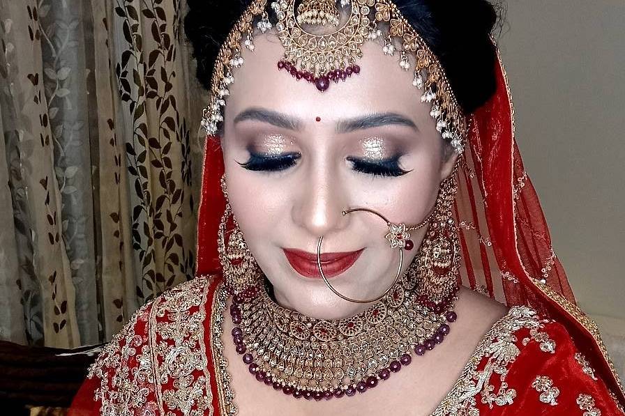 Bridal makeup