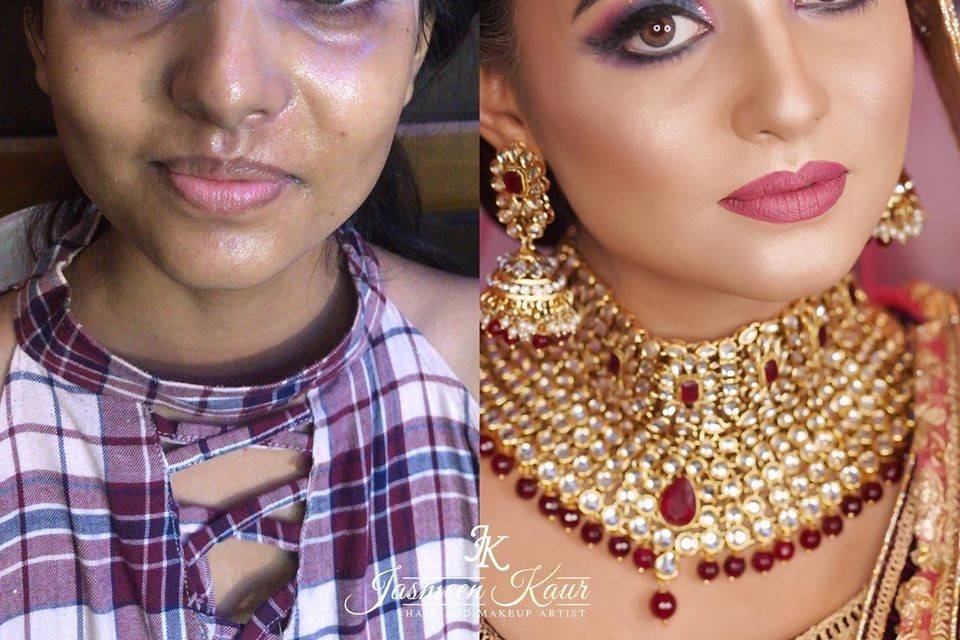 Bridal makeup