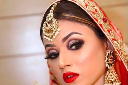 Bridal makeup