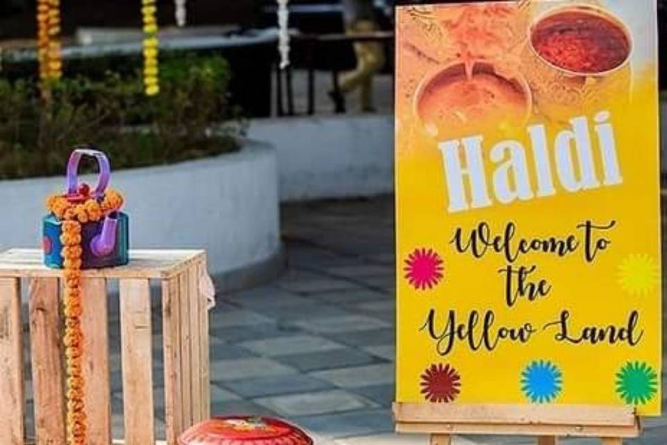 Haldi theme