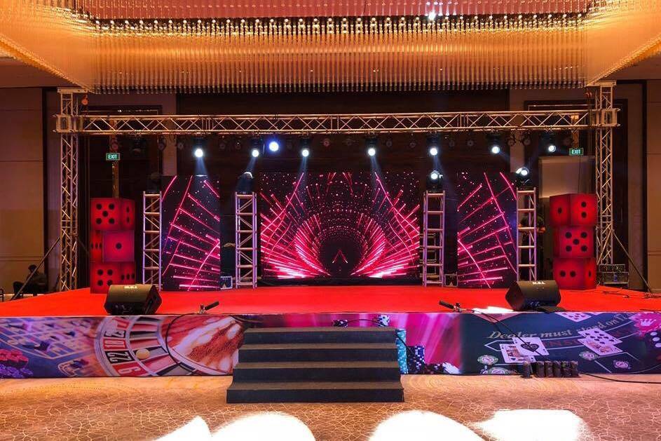 Sangeet main stage